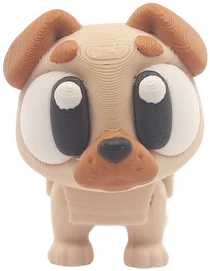 Colecionável Pocket Friends em formato de cachorro